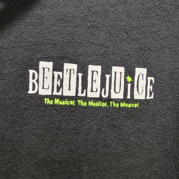 Beetlejuice the Musical Bundle "It's Showtime" Zippered Hoodie, Socks, and Tote - Picture 9 of 17